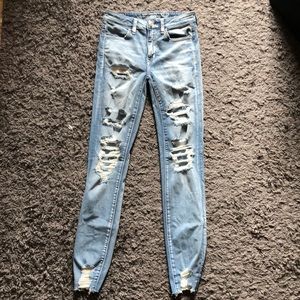 Brand New American Eagle Raw Edge Jegging